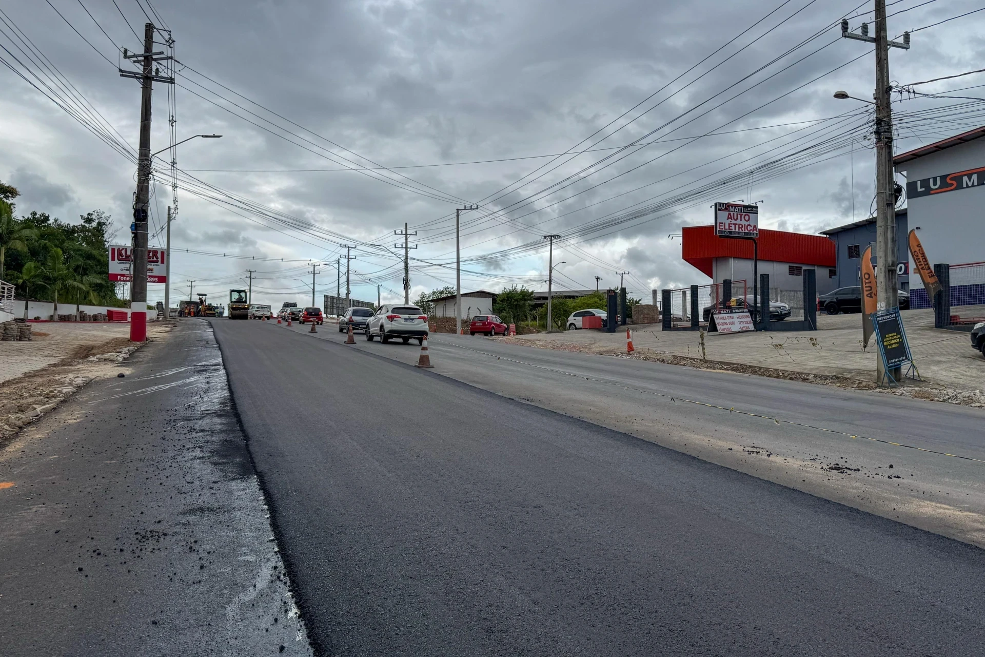 Prefeito Vagner Espíndola prevê entrega da revitalização da Avenida Luiz Lazzarin até julho