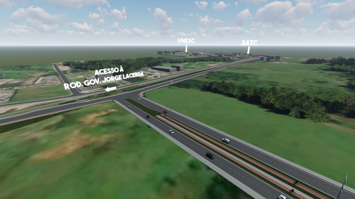 Novas vias devem aliviar trânsito no Pinheirinho até novembro, diz prefeito de Criciúma